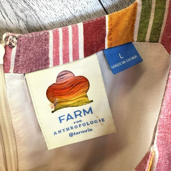 FARM Rio Colorful Striped Romper - Picture 3 of 4